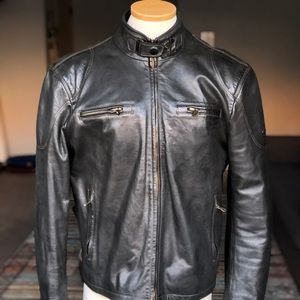 MATCHLESS Leather jacket Osborne Vent Blouson Man